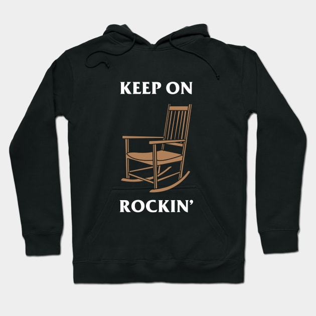 Keep On Rocking Chair Hoodie by dumbshirts